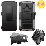 Holster Dual Protector  w/kickstand Motorola G 3ra Gen Black / Gray (17004510) by www.tiendakimerex.com